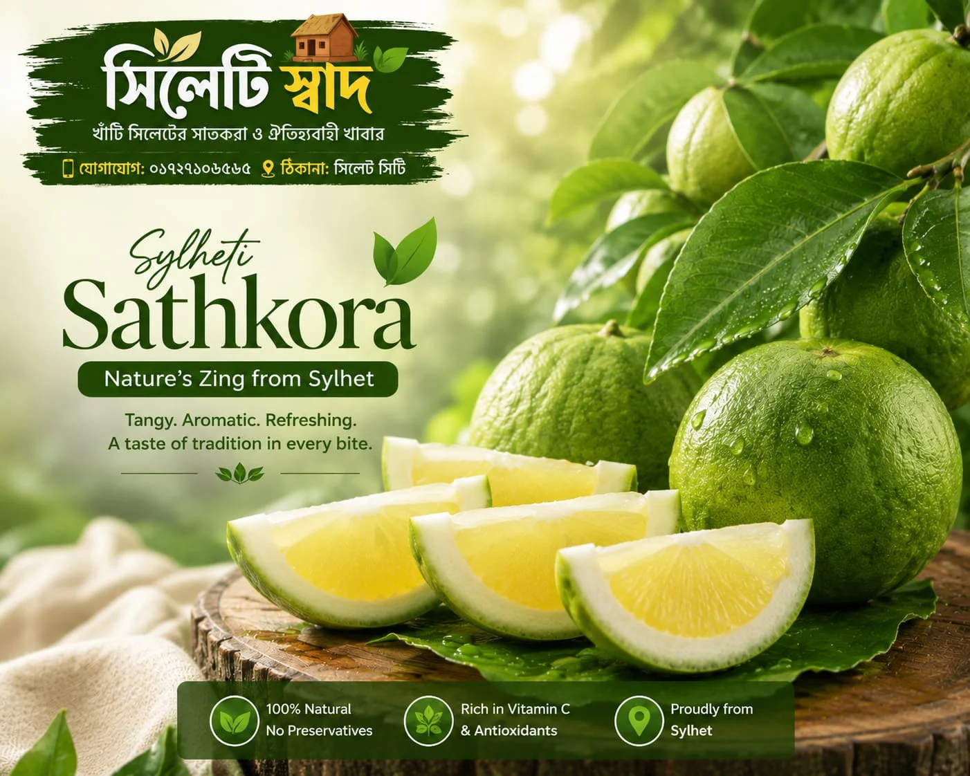 Fresh Sylheti Shatkora
